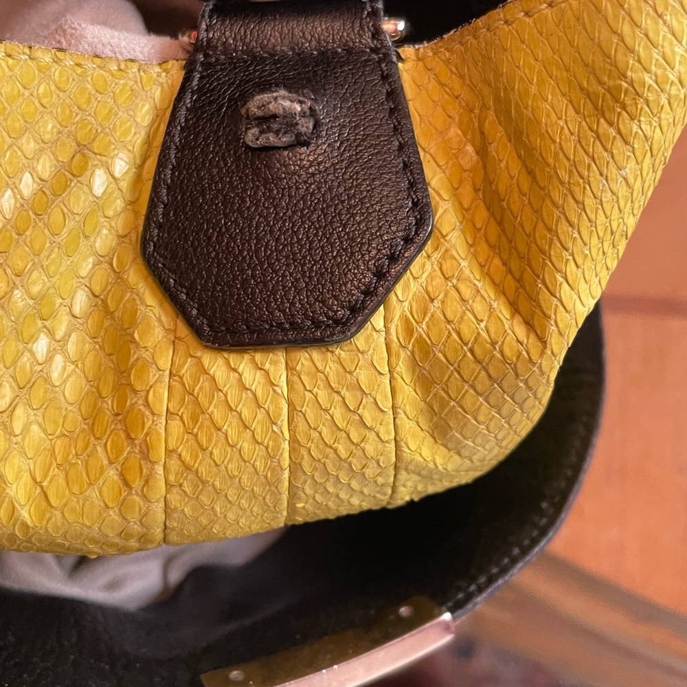 Jimmy Choo Python Snake Skin Bag - image 7